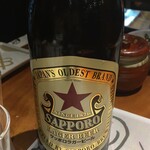 串八珍 - キャーーー！！！赤星！！！
            
            コレは乾杯の酒ヽ(´o｀
            
            でも富山じゃ〜赤星だって飲み屋で見かけないからねーーー
            
            