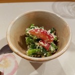 Sengyo To Unagi Seiryuu Mangetsu Noge - 苺と菜の花白和え