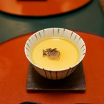 金沢犀川温泉 川端の湯宿 滝亭 - 御凌ぎ（牡蠣と胡麻豆腐の羽二重蒸し）