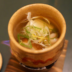 金沢犀川温泉 川端の湯宿 滝亭 - 小鍋（寒タラ汁）