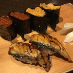 Gyosai - お寿司は一部を除き１カン150円
