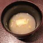 馳走 啐啄一十  - 利尻昆布メインの蕪の摺流し