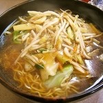 金龍 - もやしラーメン大盛り750円