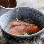 Ochazuke（boiled rice with tea）