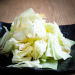 salted cabbage