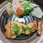 明るい農村 - 日替わりランチ、鶏のマスタード焼き