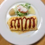 明るい農村 - 日替わりランチ、オムレツ