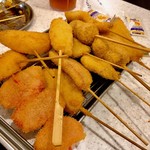 Kushikatsu Tanaka - 串揚げ。