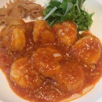 中国料理 大湖苑  - 天然海老のチリソース (*´ω`*) プリっとイイ