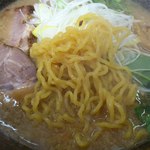 ゆげや - 麺のアップです。