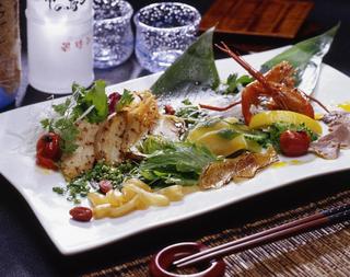 h Gokui - 奄美の珍味ｾｯﾄ～奄美大島から直送される食材たち～その日仕入れた島の食材を盛り合わせに♪