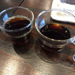 PANDA Coffee Roasters - 試飲のコーヒー