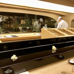 弁慶 - 店内　カウンター