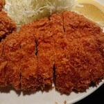 とんかつ やまいち - 特ロースアップ