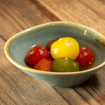 酒ワイン食堂 今日どう？ - 季節野菜のピクルス