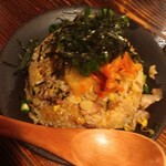 居酒屋 おちゃ腕 - 納豆キムチチャーハン
