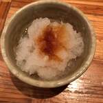 焼鳥 うの - 大根おろし　