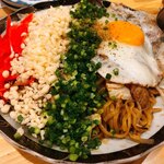 田中トリオ - 焼きそばは結構なボリュームです！