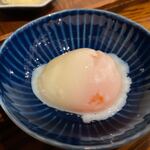 花雷 - 〆うどん(温) 550円 (温玉)