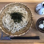 竜人 - ・Aセット 1,000円 税込
(蕎麦、出汁巻き、小鉢、漬物、デザート)