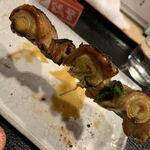 鶏繁 - ネギ巻き