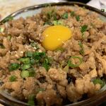 鶏繁 - そぼろ丼