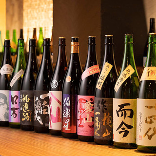 旨い肴×旨い酒。居酒屋の基本です。