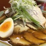 まいにちラーメン - 盛り盛りのチャーシューと葱⁈
