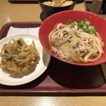 二代目 甚八 - 肉うどん￥６００＋かき揚げ￥１７０