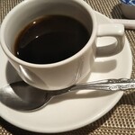 寿し芳 - サービスの珈琲。