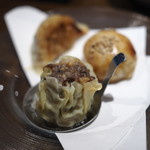 豊栄 - 点心3種（熊焼売）