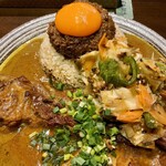 吉田カレー  - ミックス並・豚・アチャール