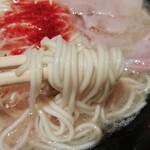 一蘭 - 麺アップ