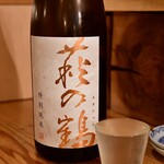 酒場 たかや - 萩の鶴 特別純米（1/2合）@500円