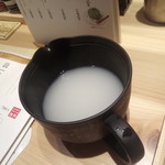 じねんじょ庵 - 蕎麦湯