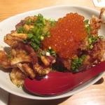 ワインと天ぷら まる正 - 海鮮かき揚げイクラ丼