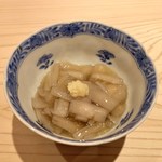 新ばし 星野 - 芽芋吉野煮