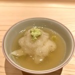 新ばし 星野 - ぐじ蕪蒸し