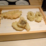 味勧屋 - 娘用天ぷら（海老・鯛・鱧）