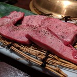 能登牛焼肉 味道苑 - プレミアム上芯タン