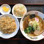 福楽門 - ラーメン半チャーハンセット