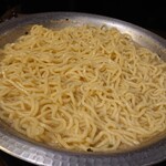 さかい - ラーメンの太麺