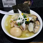 塩そば専門店 桑ばら - 地鶏タタキとアサリの塩そば