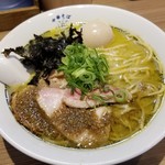 中華そば 六感堂‏ - 魅惑の牡蠣塩そば＋味玉