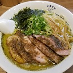 中華そば 六感堂‏ - 魅惑の牡蠣塩そば＋肉増し