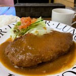 ビストロひまわり - ひまわりカツセット