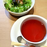 TREnTA - サラダ&紅茶