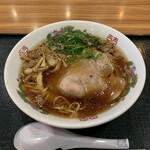 福山サービスエリア（下り線）カフェコーナー - 尾道ラーメン。680円