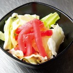 ぼちぼち - さくら大根漬け