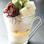 ぼちぼち - 抹茶ぜんざいもんじゃ